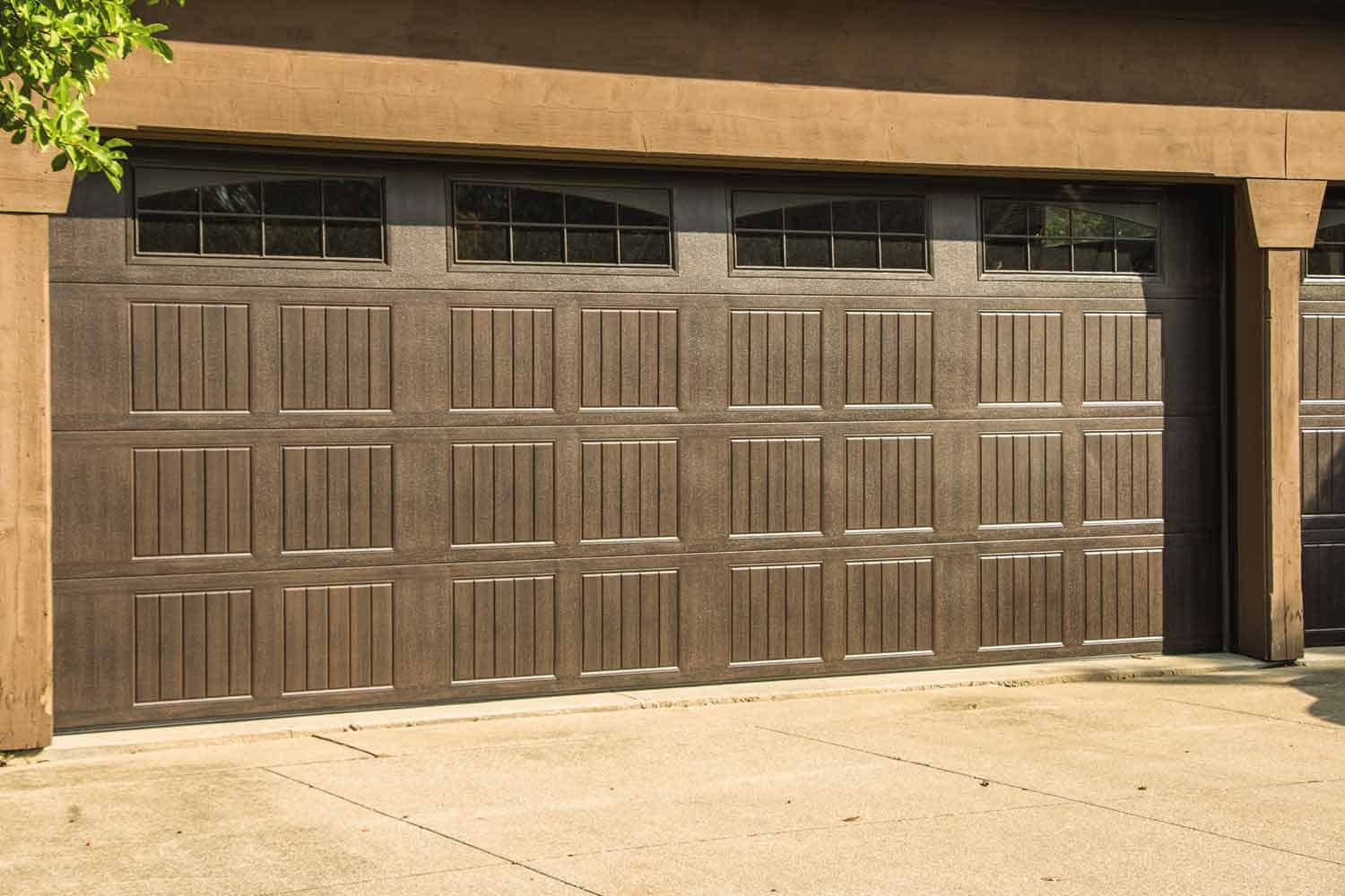 Sonoma Walnut Garage Door | Fort Wayne Door
